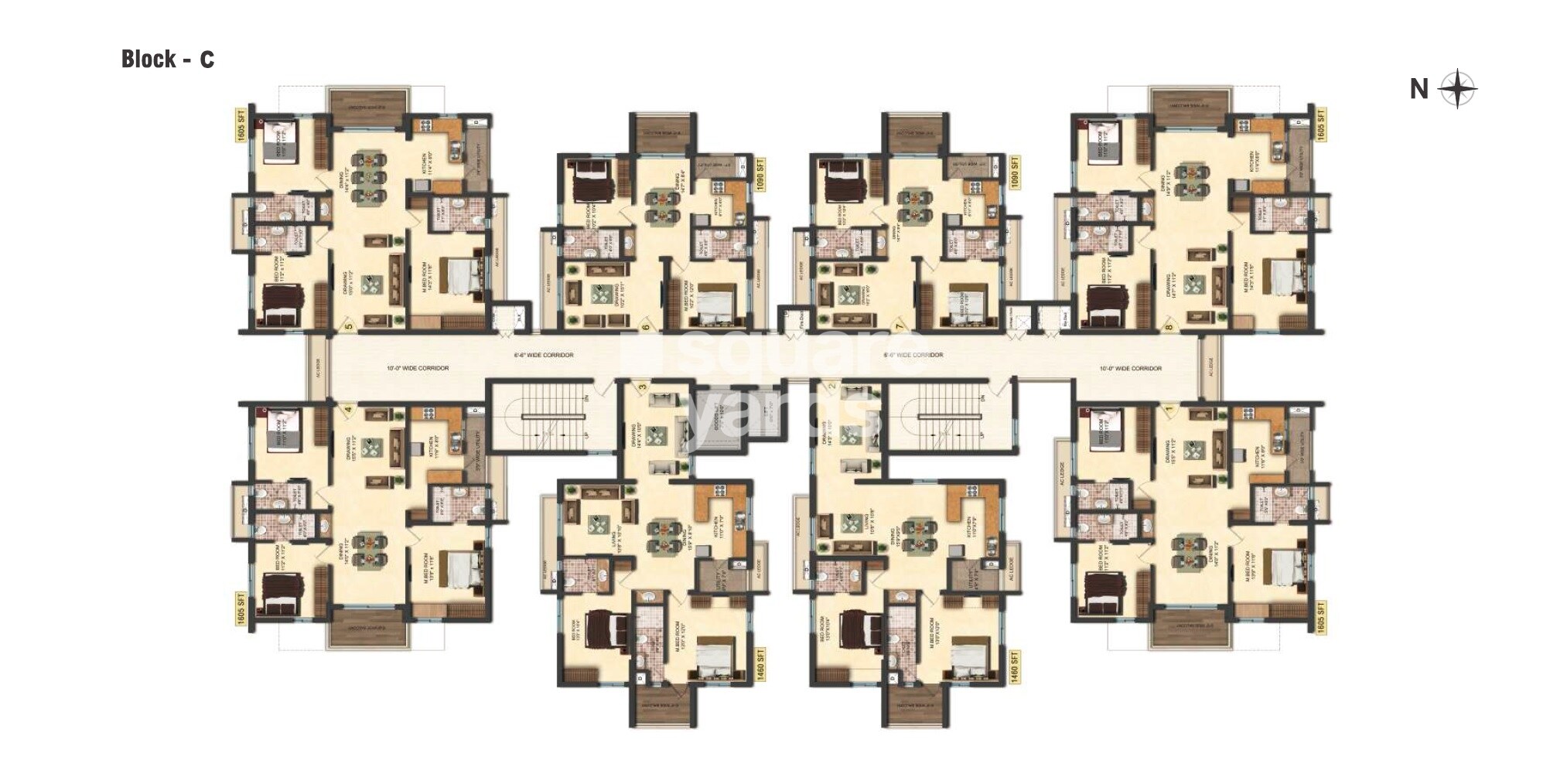 Accurate Wind Chimes Floor Plans 3