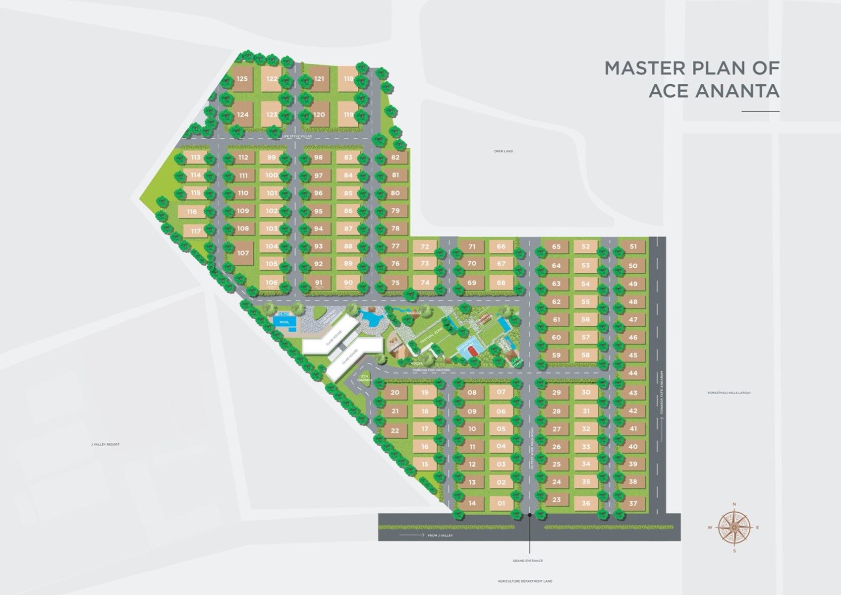 Ace Ananta Master Plan 1