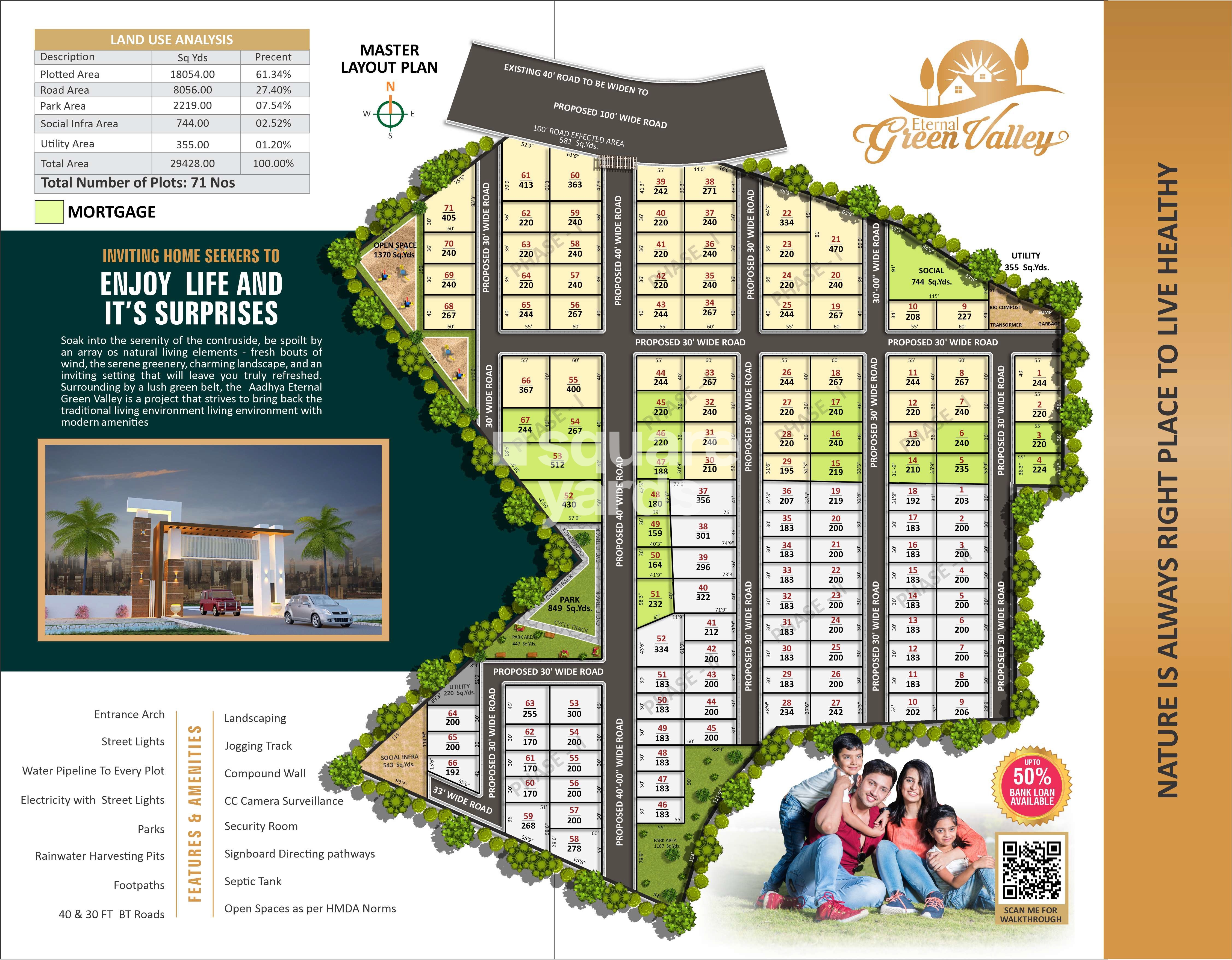 Adhya Eternal Green Valley Master Plan Image