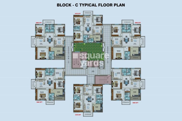 Aditya Empress Towers Floor Plans 3