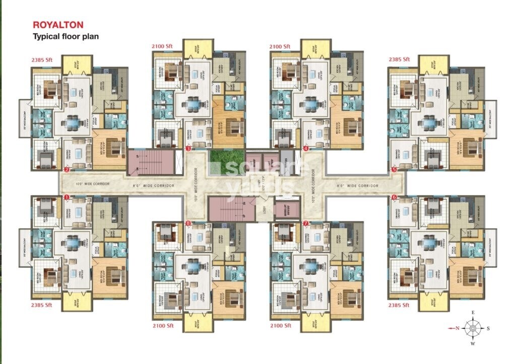 Aditya Empress Towers Floor Plans 4