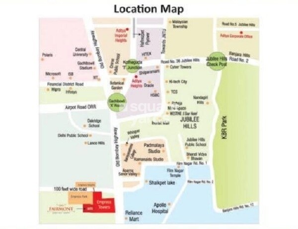Aditya Fairmont Location Image