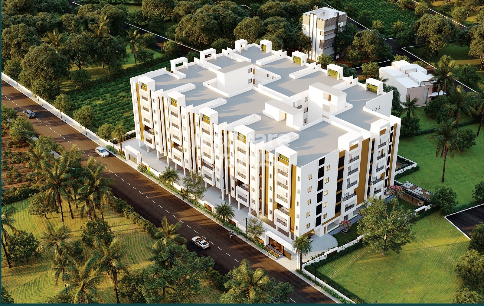 Aditya Homes Peerzadiguda Tower View