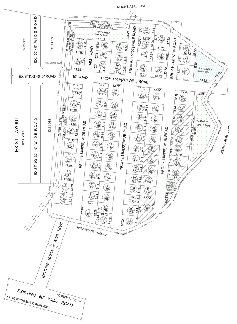 Aduri Golden Heights Master Plan Image