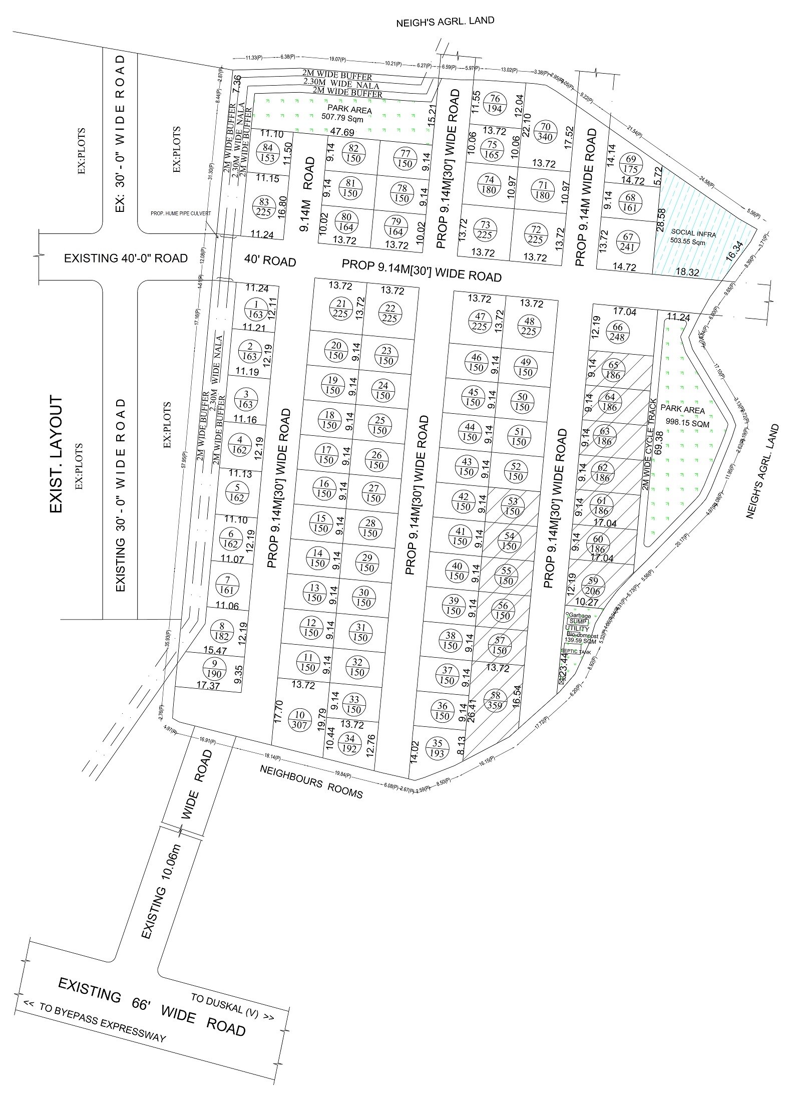 Aduri Golden Heights Master Plan Image