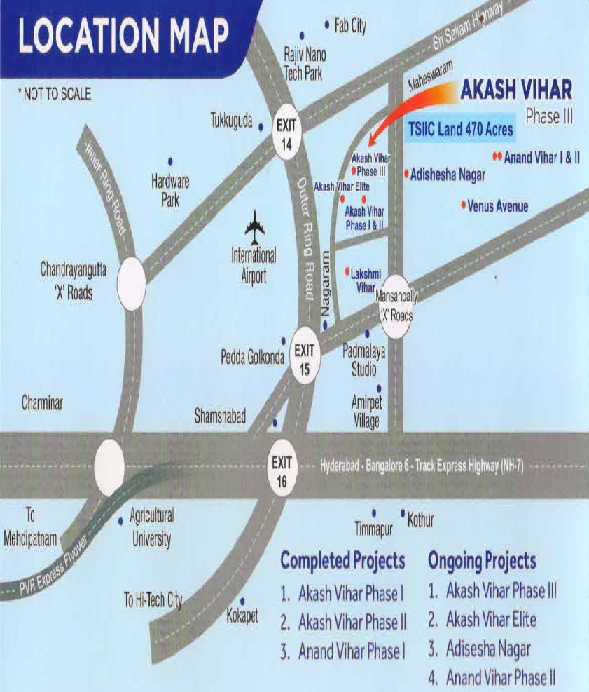 Ajasra Akash Vihar Location Image