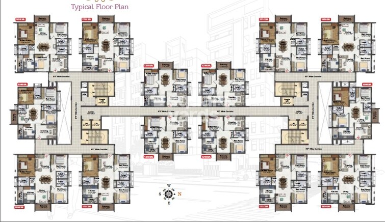 Akshaja Insignia Floor Plans