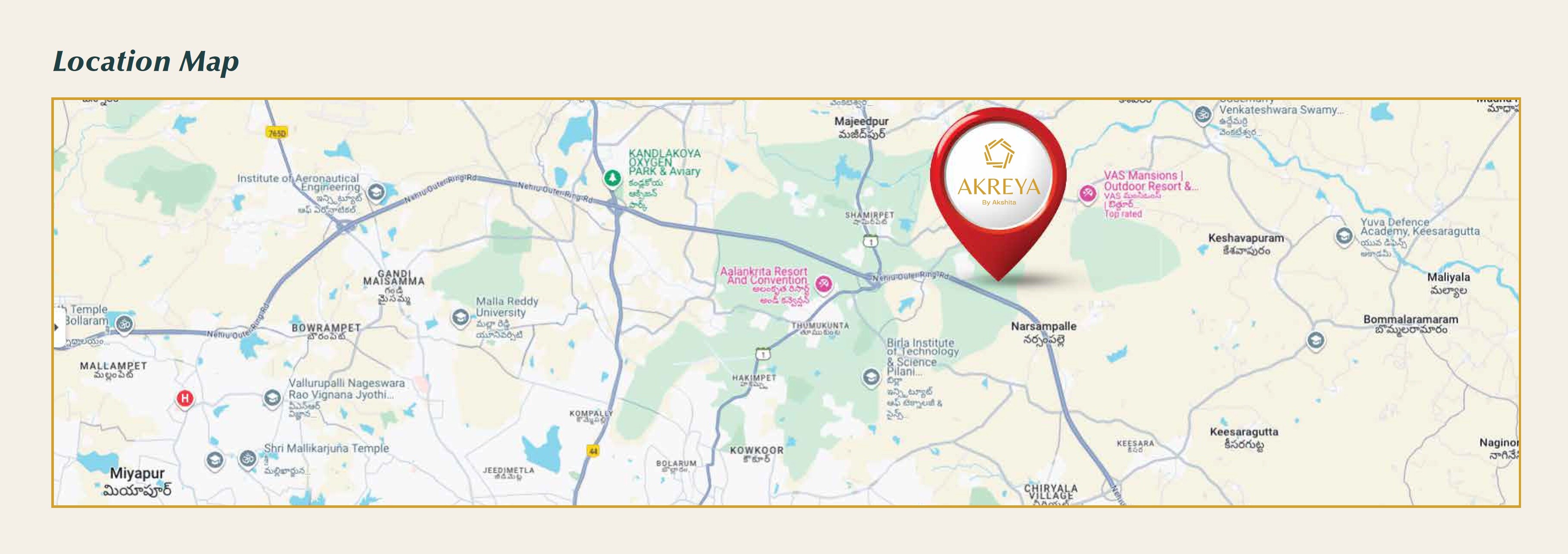 Akshita Akreya Location Image