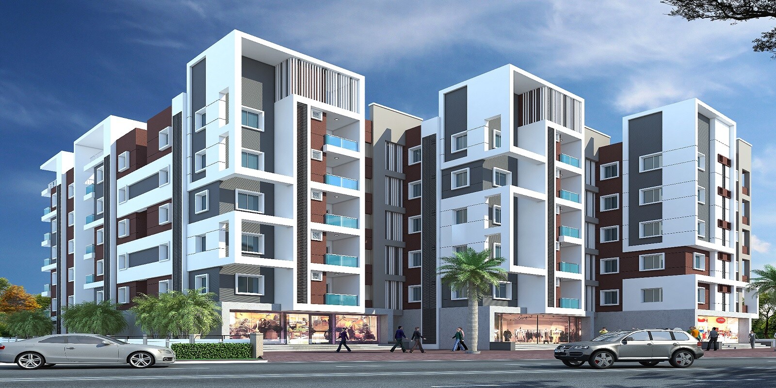 Akshita Heights Four residential project in Kompally