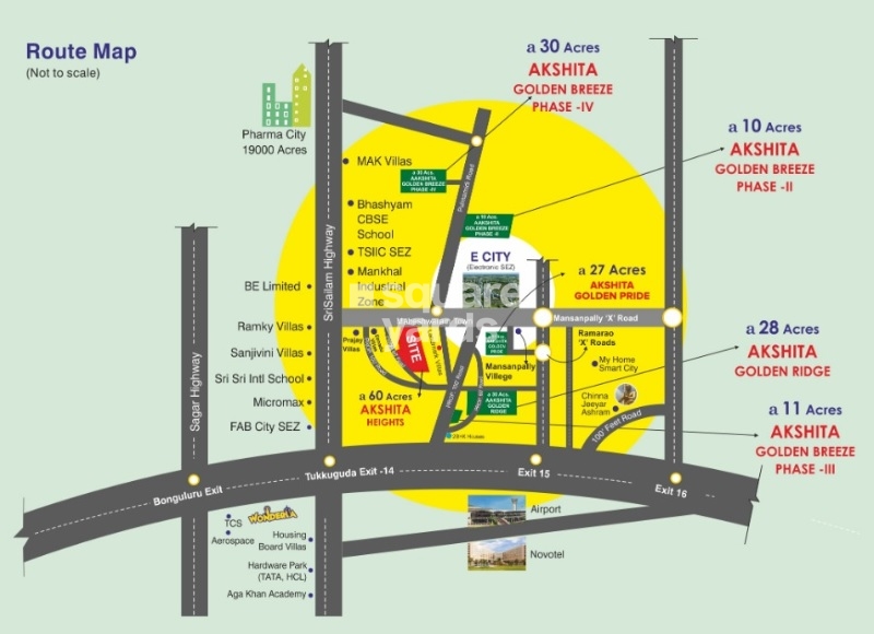 Akshita Heights Maheshwaram Location Image