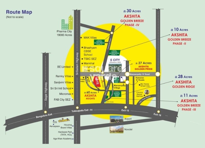 Akshita Heights Maheshwaram Location Image