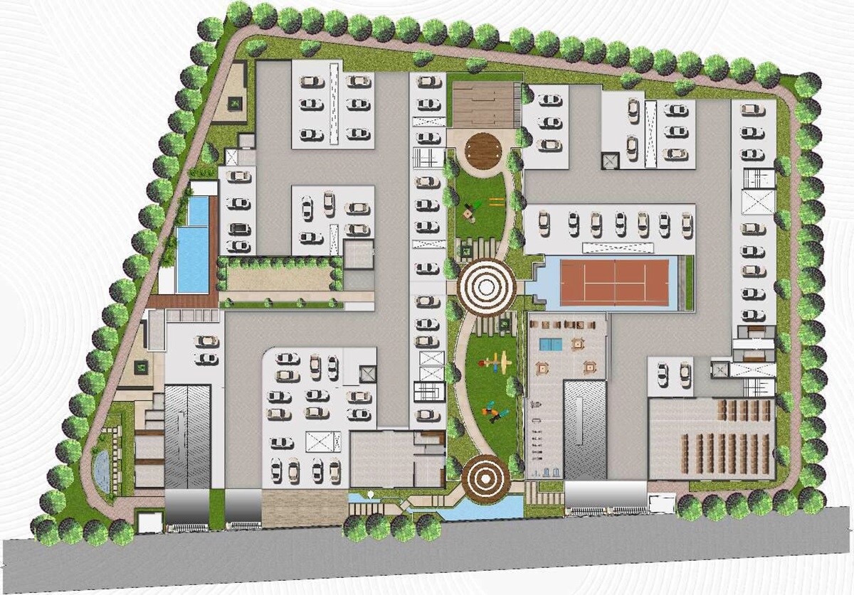 Akshita Heights Six Master Plan 1