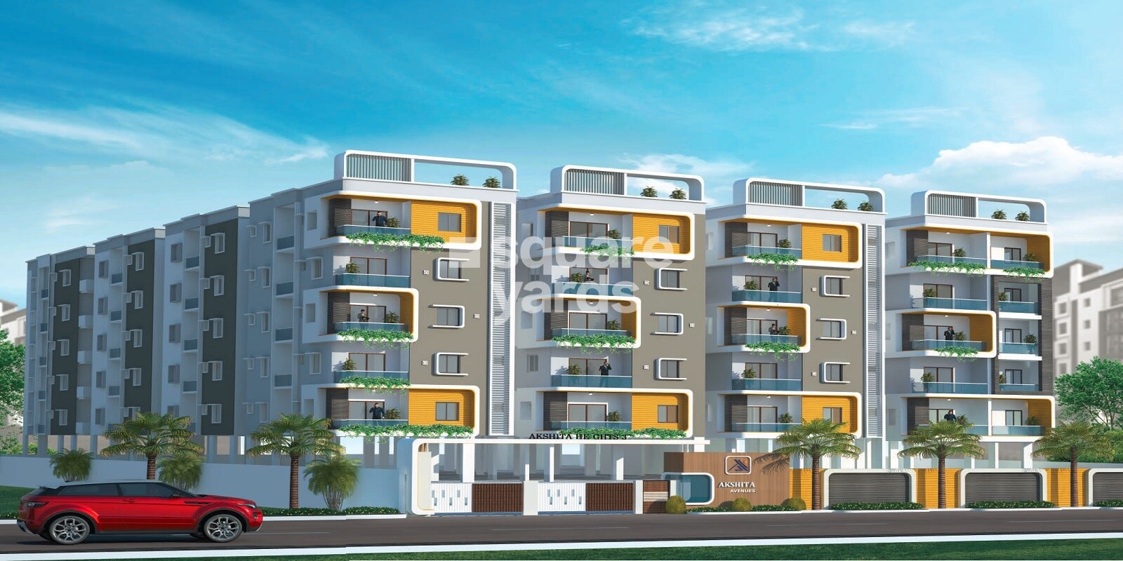 Akshita Heights Three residential project in A S Rao Nagar