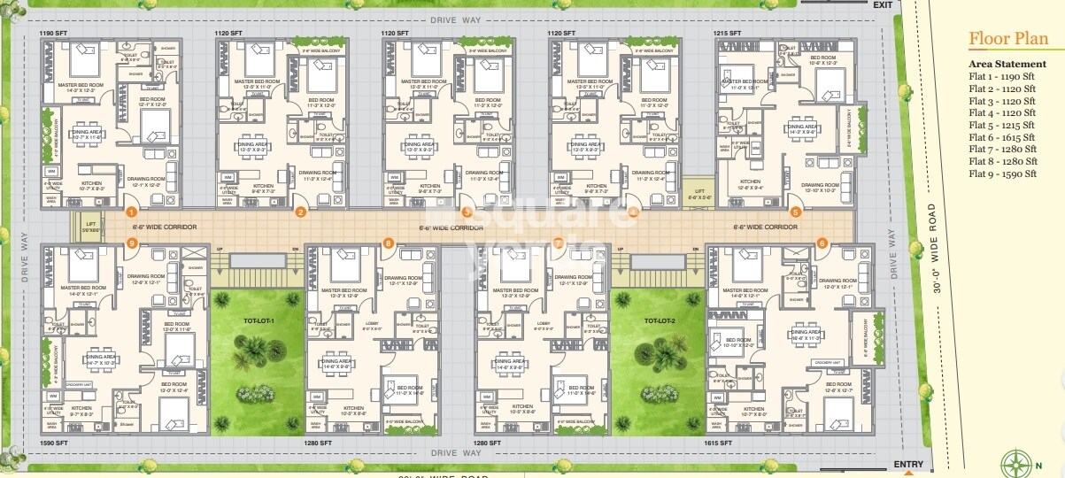 Alekhya Earth Song Floor Plans