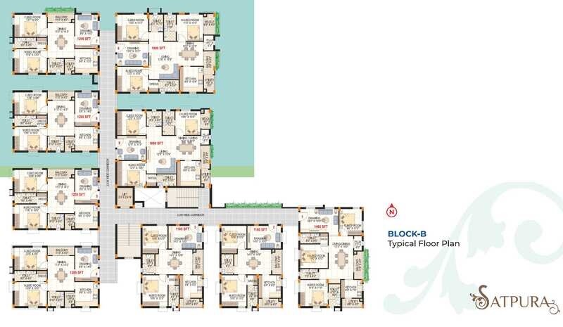 Alpine Satpura Floor Plans 1