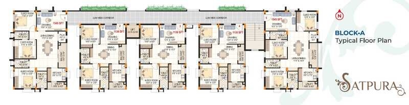 Alpine Satpura Floor Plans 2