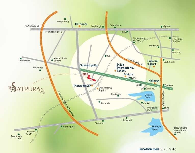 Alpine Satpura Location Image