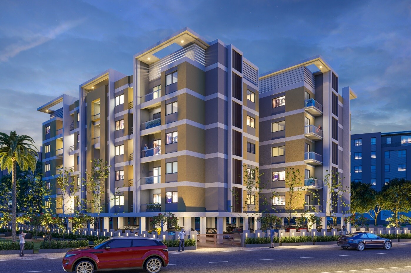 Amar Pearl Apartment Exteriors 3