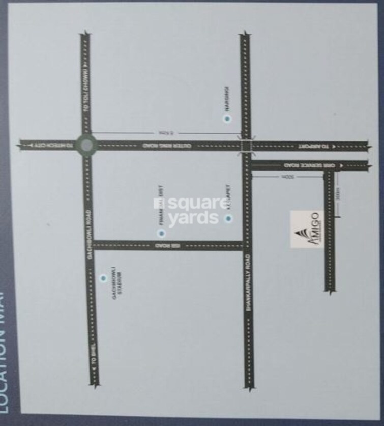 Amigo United Avenues Location Image