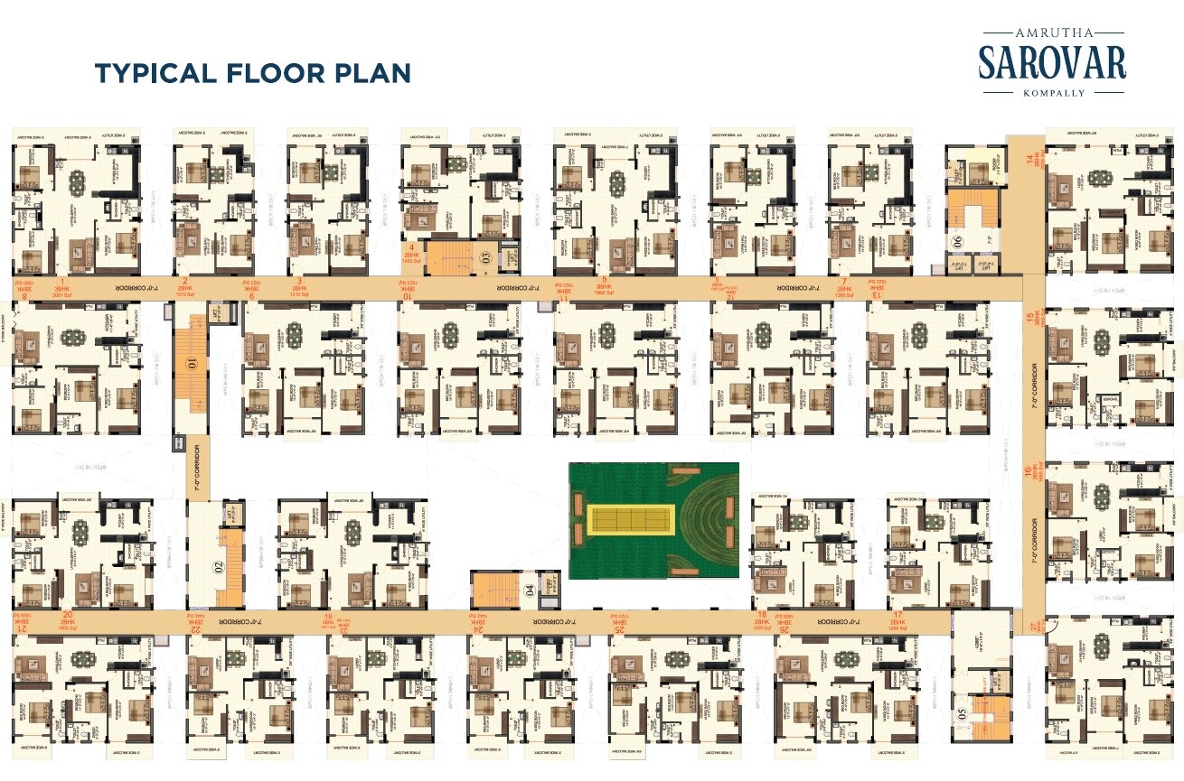Amrutha Sarovar Apartments