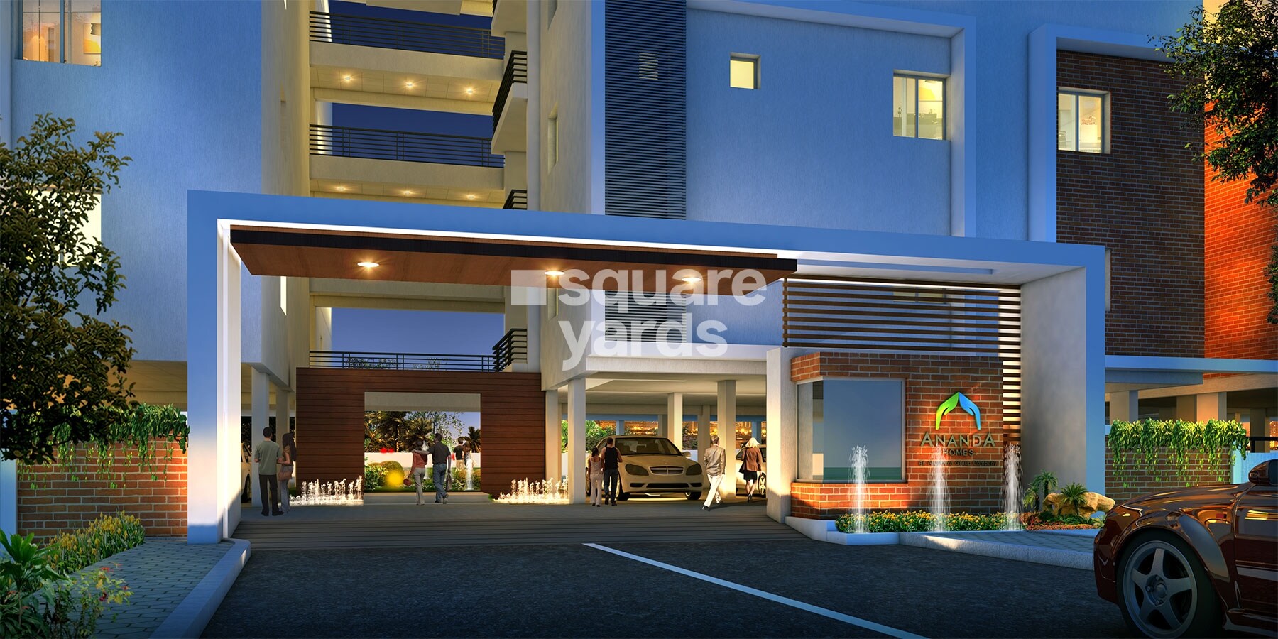 Ananda Poe Tree Extension Entrance View