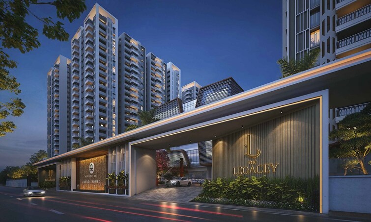 Ananda The Legacey Entrance View