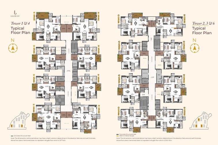Ananda The Legacey Floor Plans 1