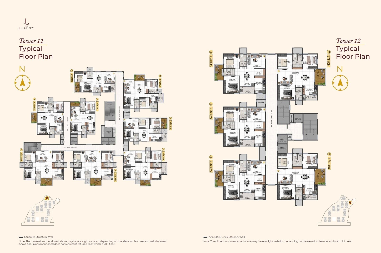 Ananda The Legacey Floor Plans 2