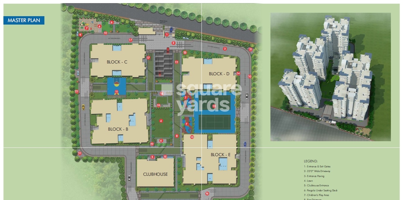 Ananda The Ozone Heights Master Plan Image