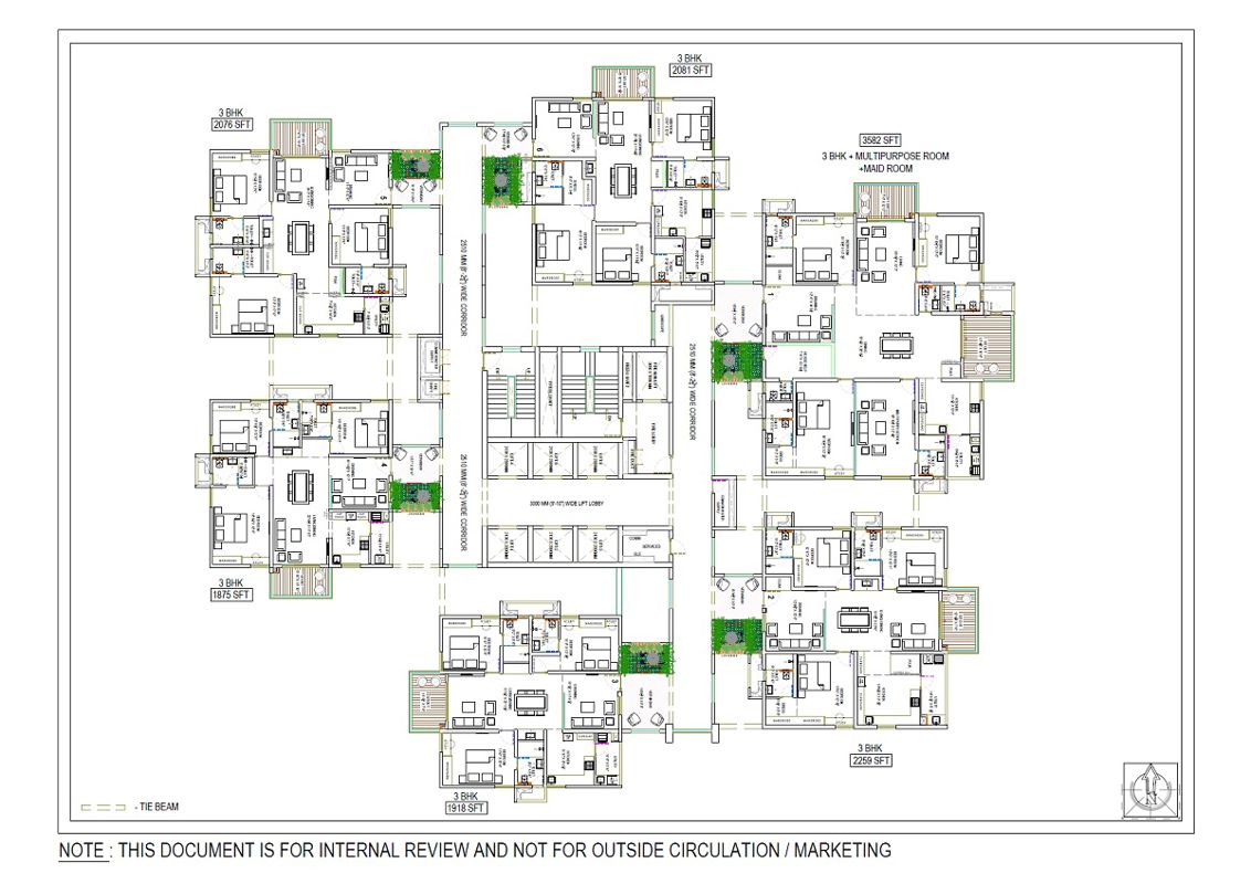 Ananda The Sky 49 Floor Plans
