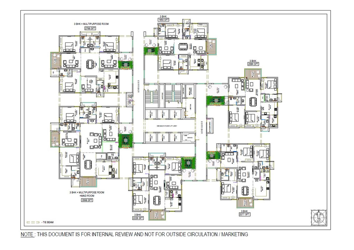 Ananda The Sky 49 Floor Plans