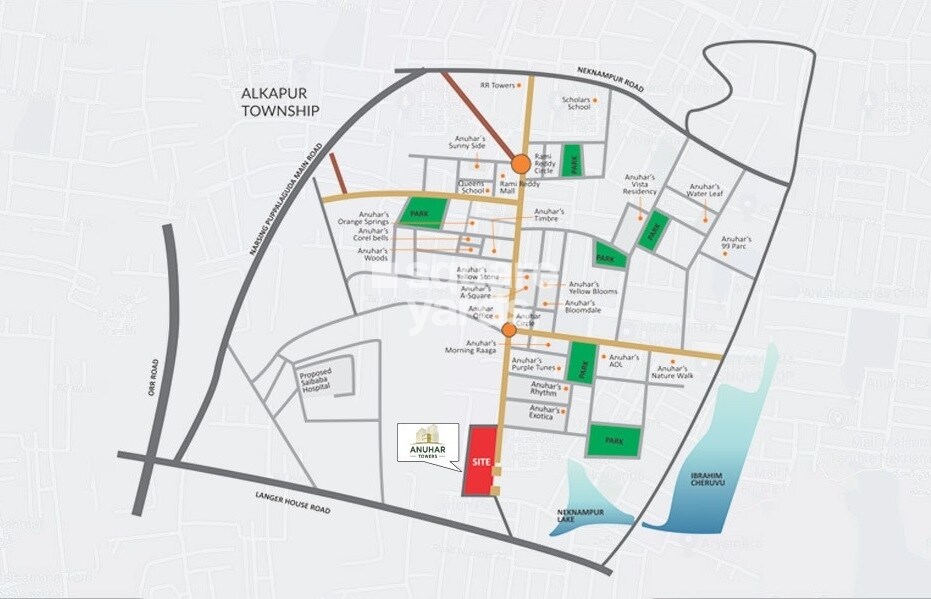 Anuhar Tower Location Image 2