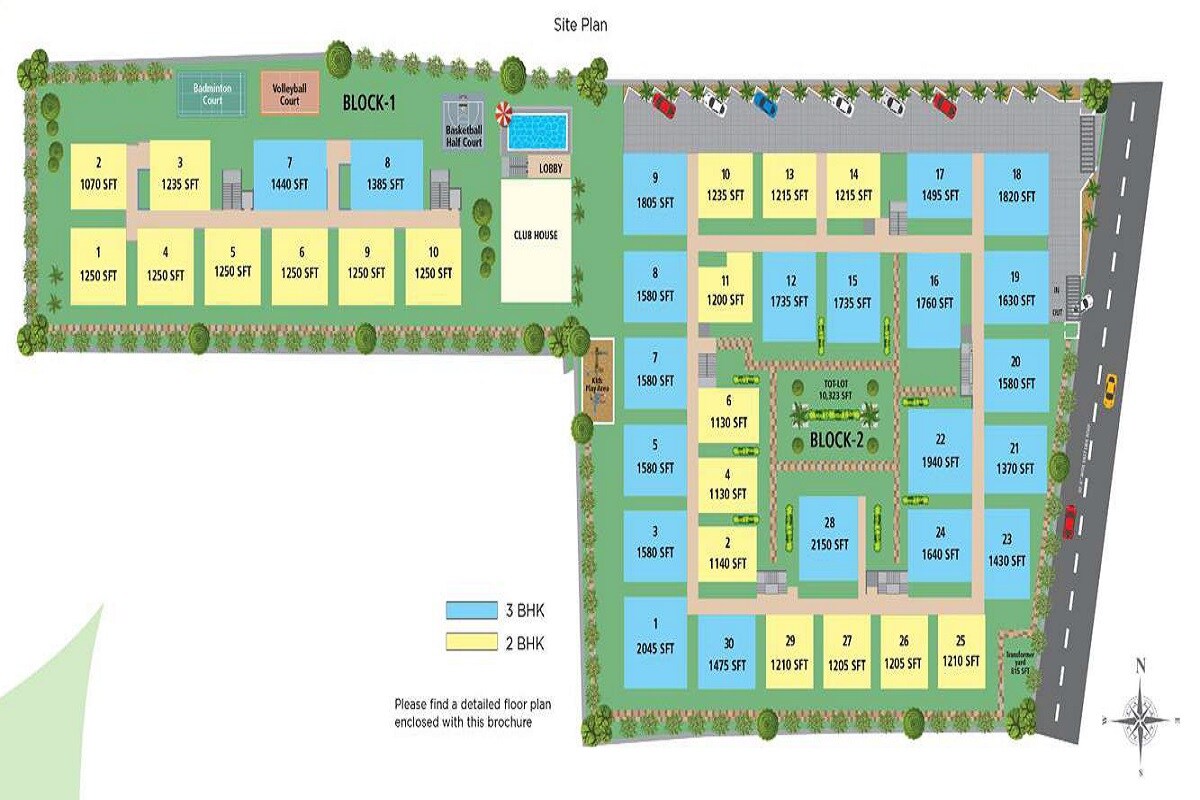 Anusha Begonia Homes Master Plan 1