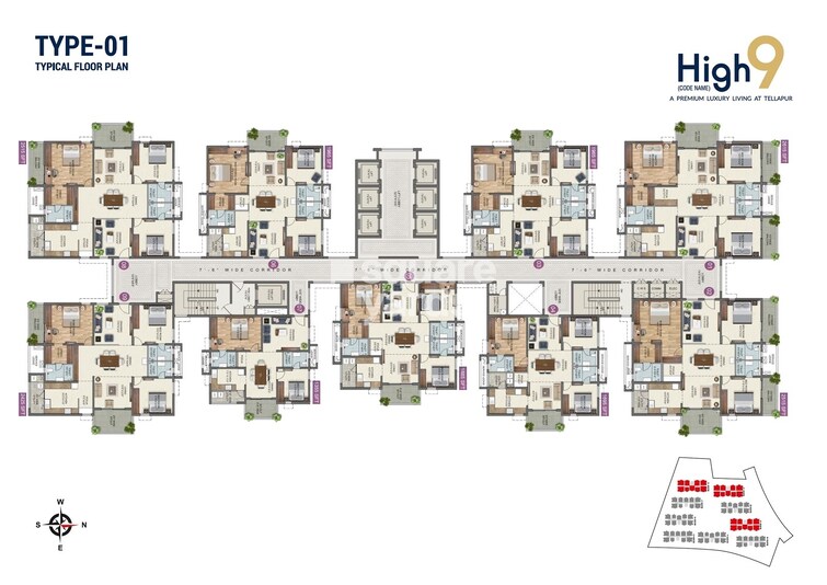 Anvita High 9 Floor Plans 1