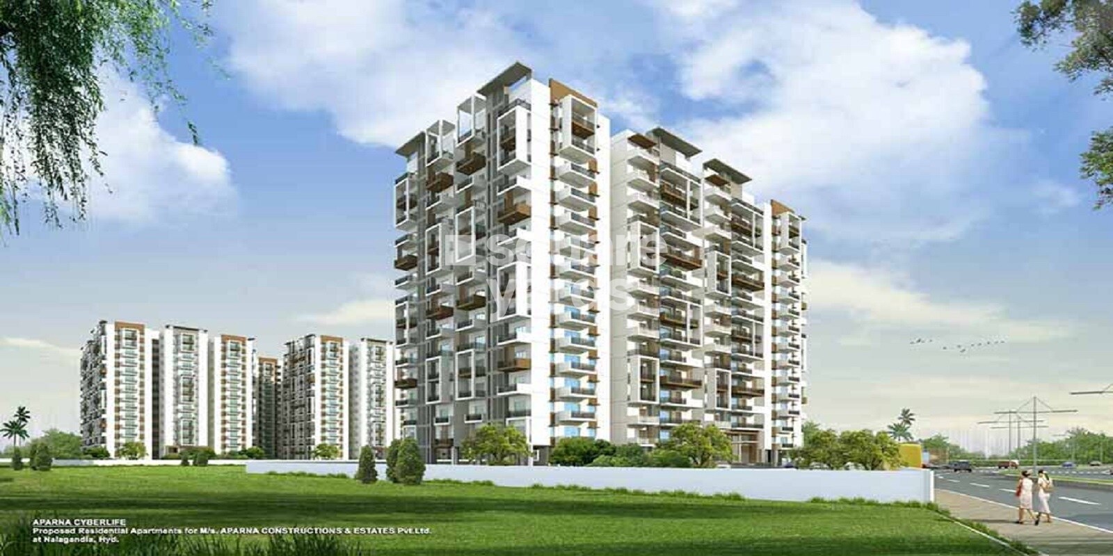 Aparna Cyber Life residential project in Nallagandla