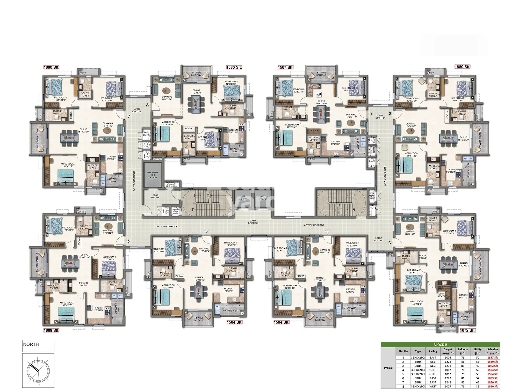 Aparna Cyber On Floor Plans