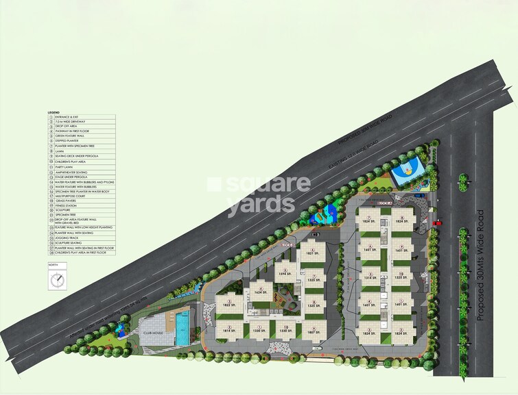 Aparna Cyber Shine Master Plan Image