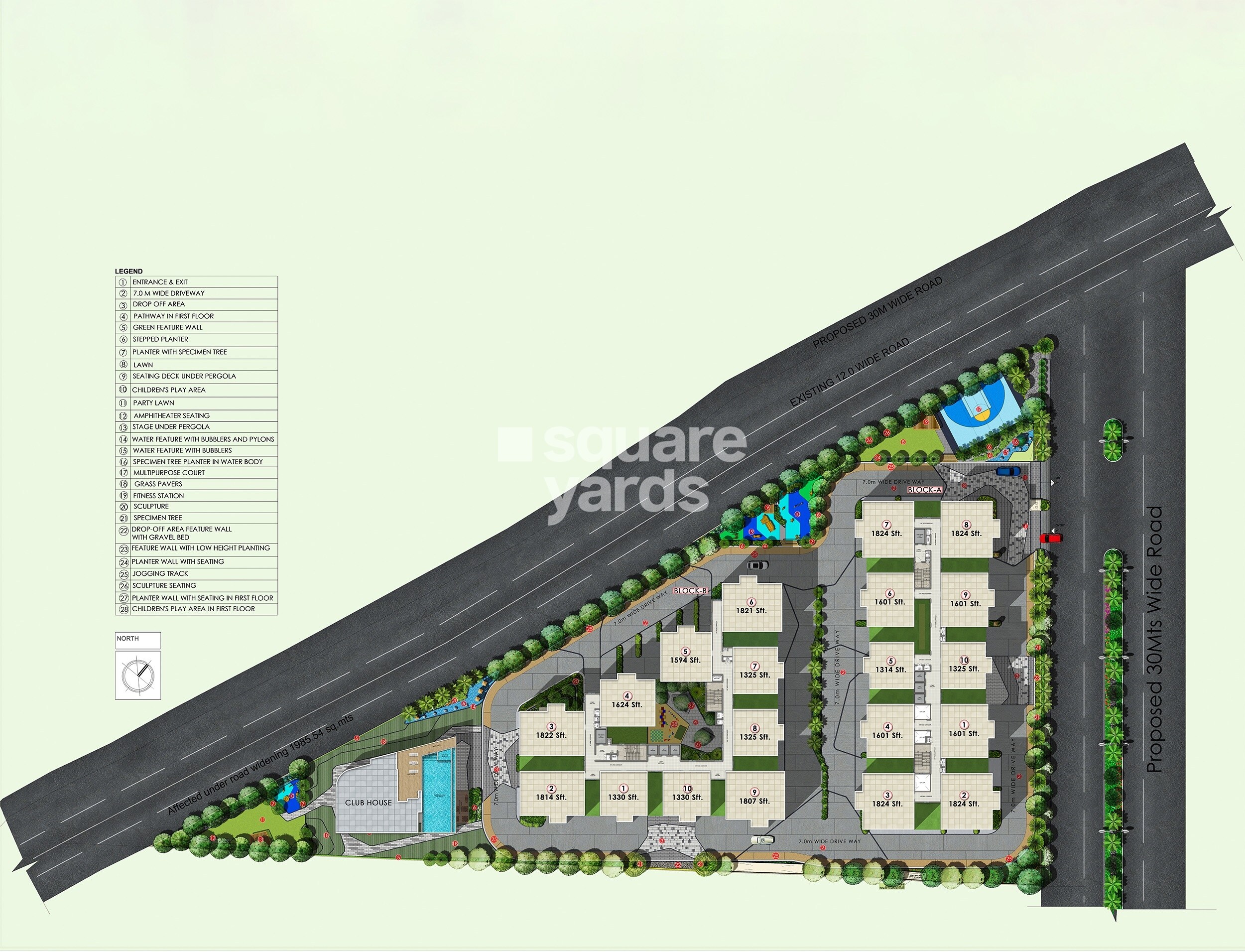 Aparna Cyber Shine Master Plan Image