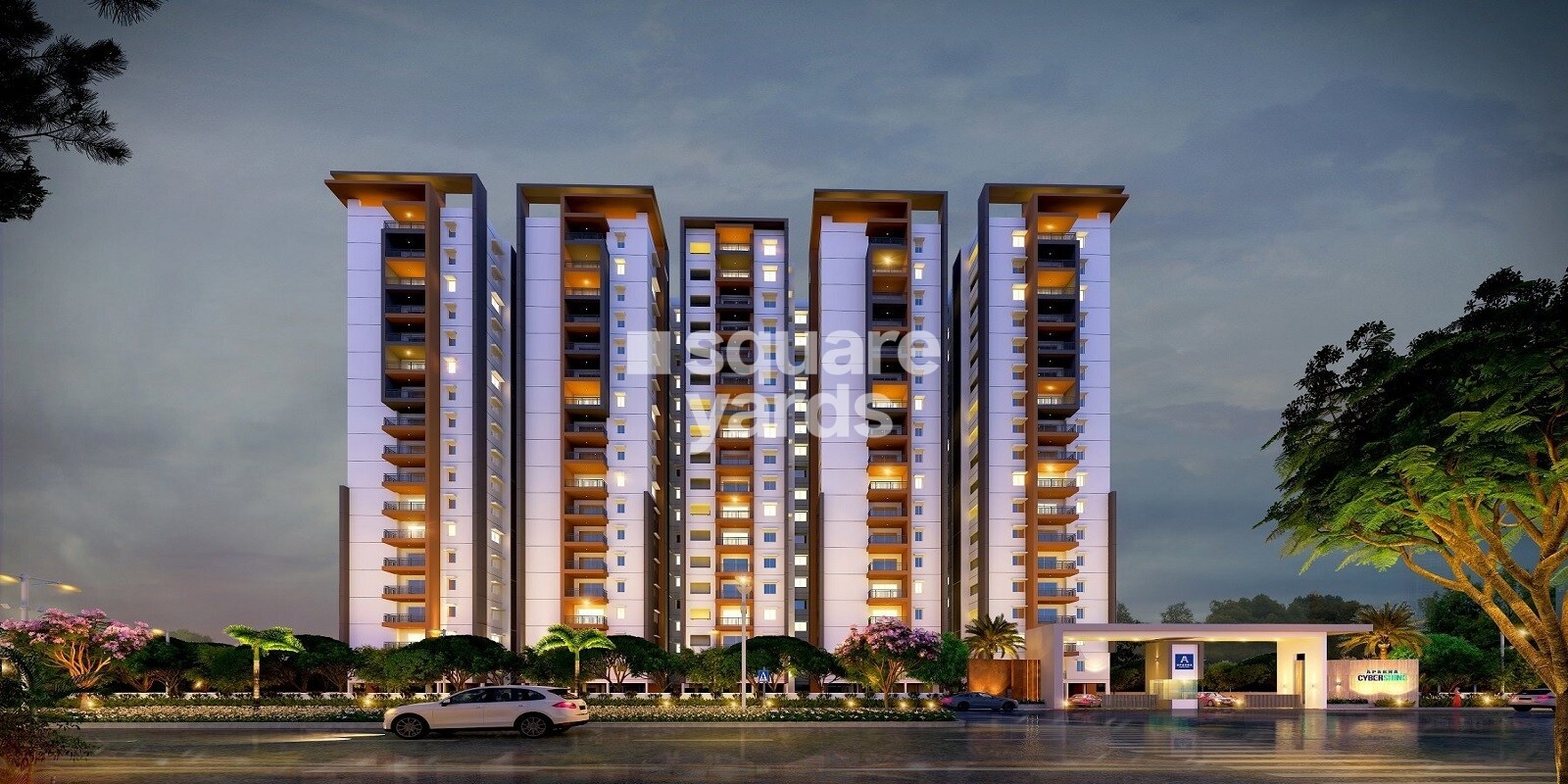 Aparna Cyber Shine Tower View 1