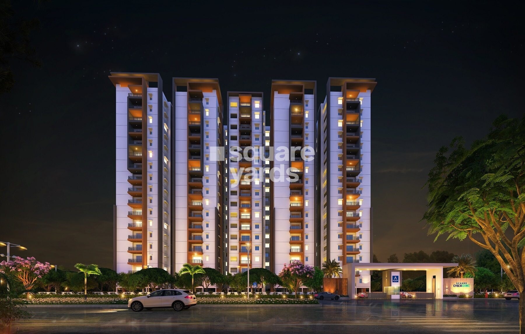 Aparna Cyber Shine Tower View 3