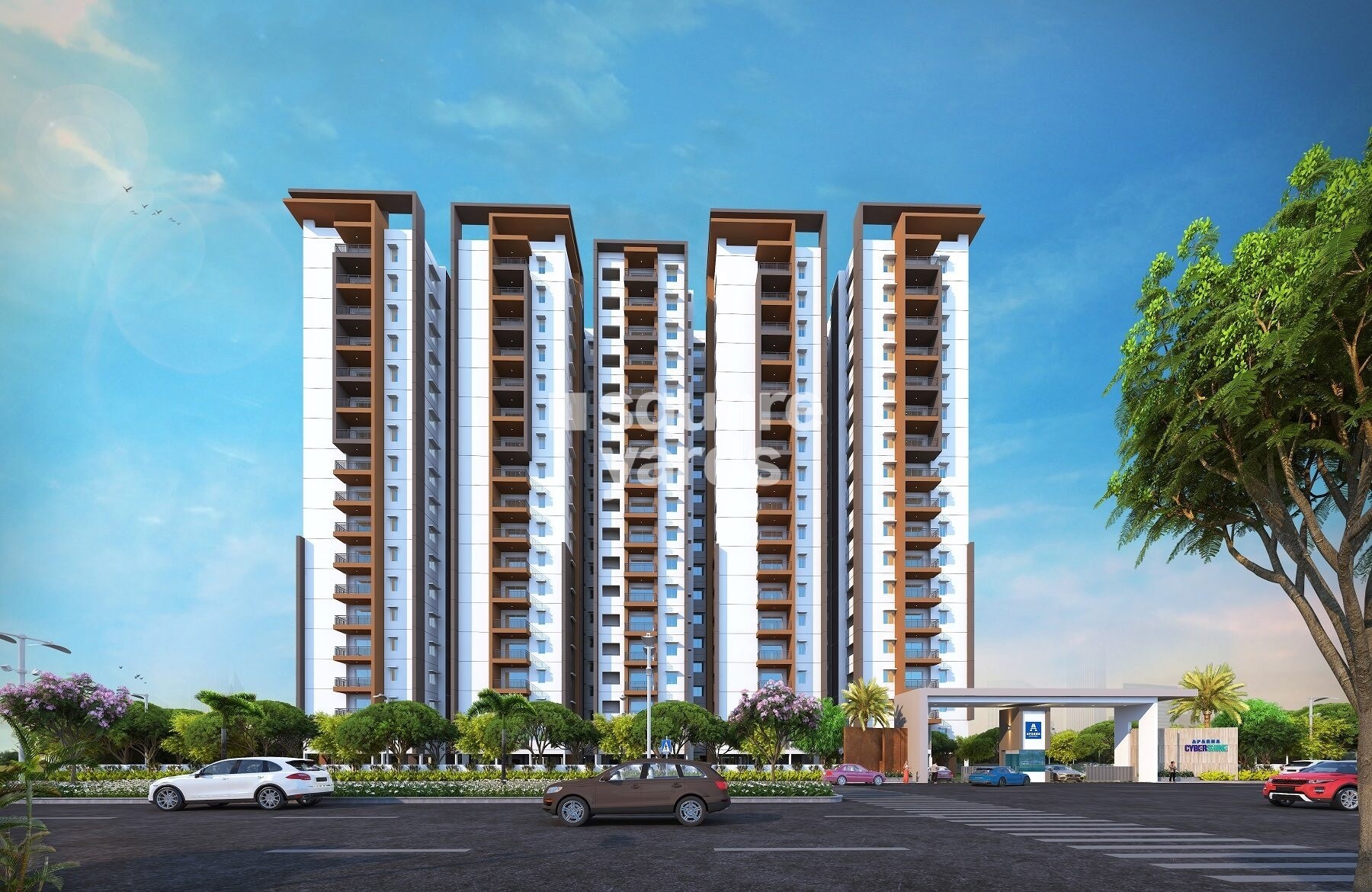 Aparna Cyber Shine Tower View 4