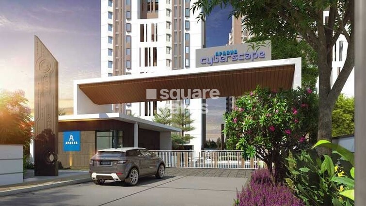 Aparna Cyberscape Entrance View