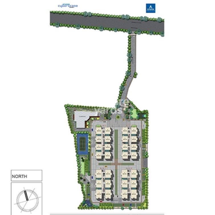 Aparna Cyberscape Master Plan Image