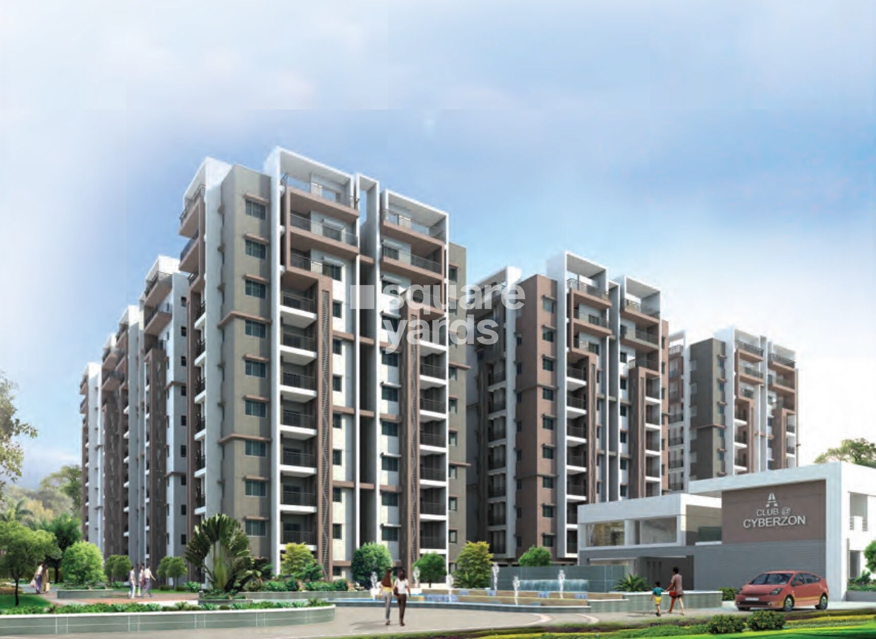 Aparna CyberZon Tower View 2