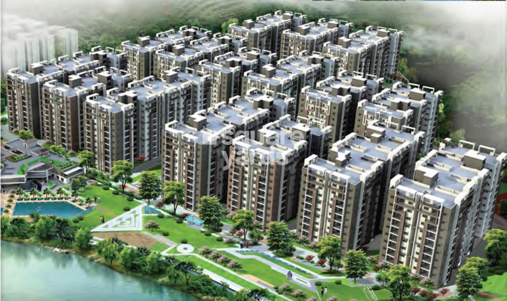 Aparna CyberZon Tower View 3