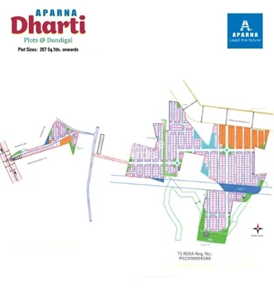 Aparna Dharti Master Plan Image