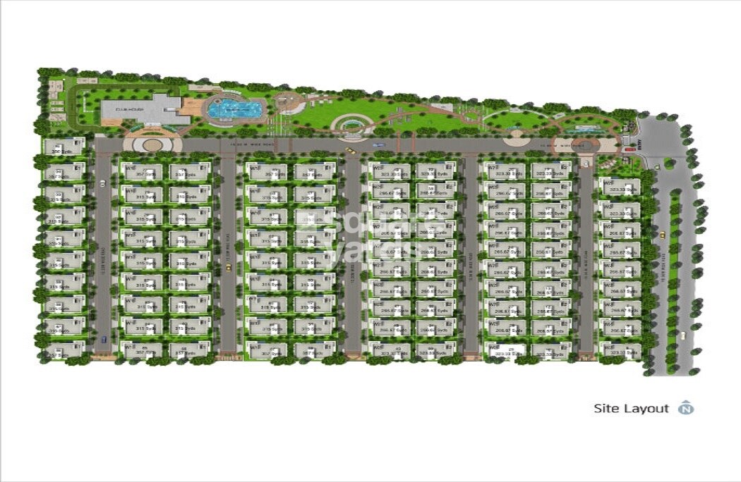 Aparna HillPark Boulevard Master Plan 1