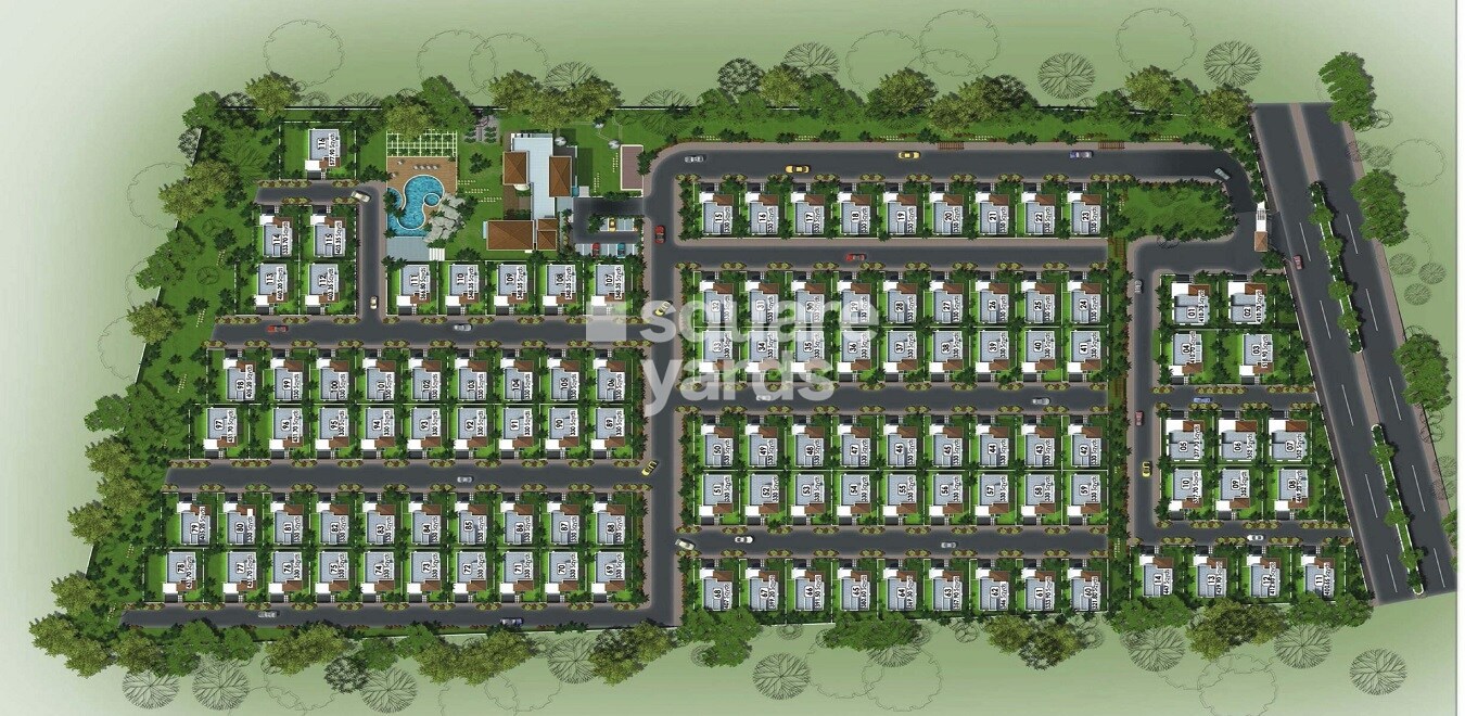 Aparna HillPark Gardenia Master Plan Image
