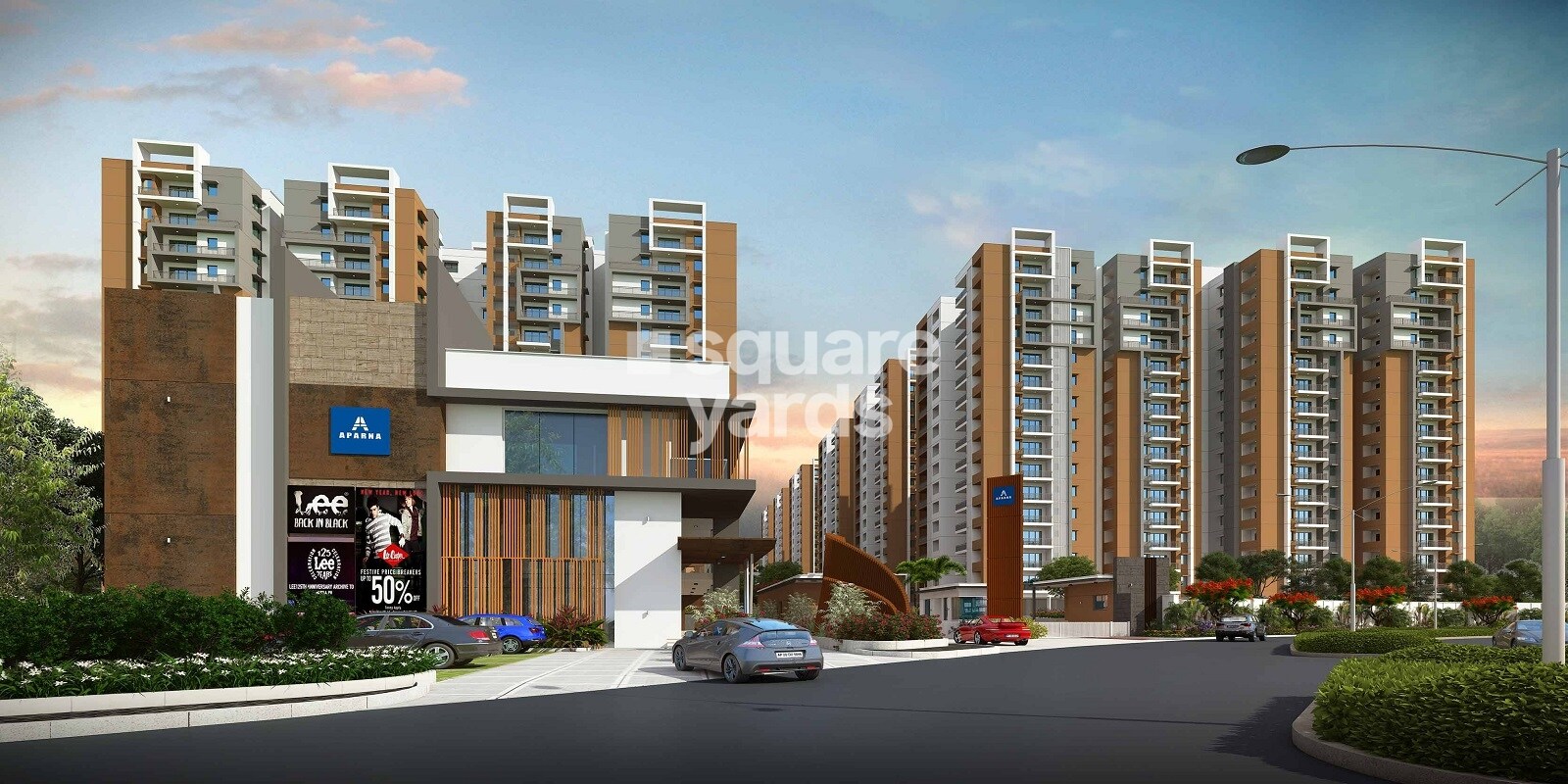 Aparna Kanopy Marigold Entrance View