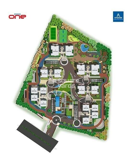 Aparna One Master Plan 1